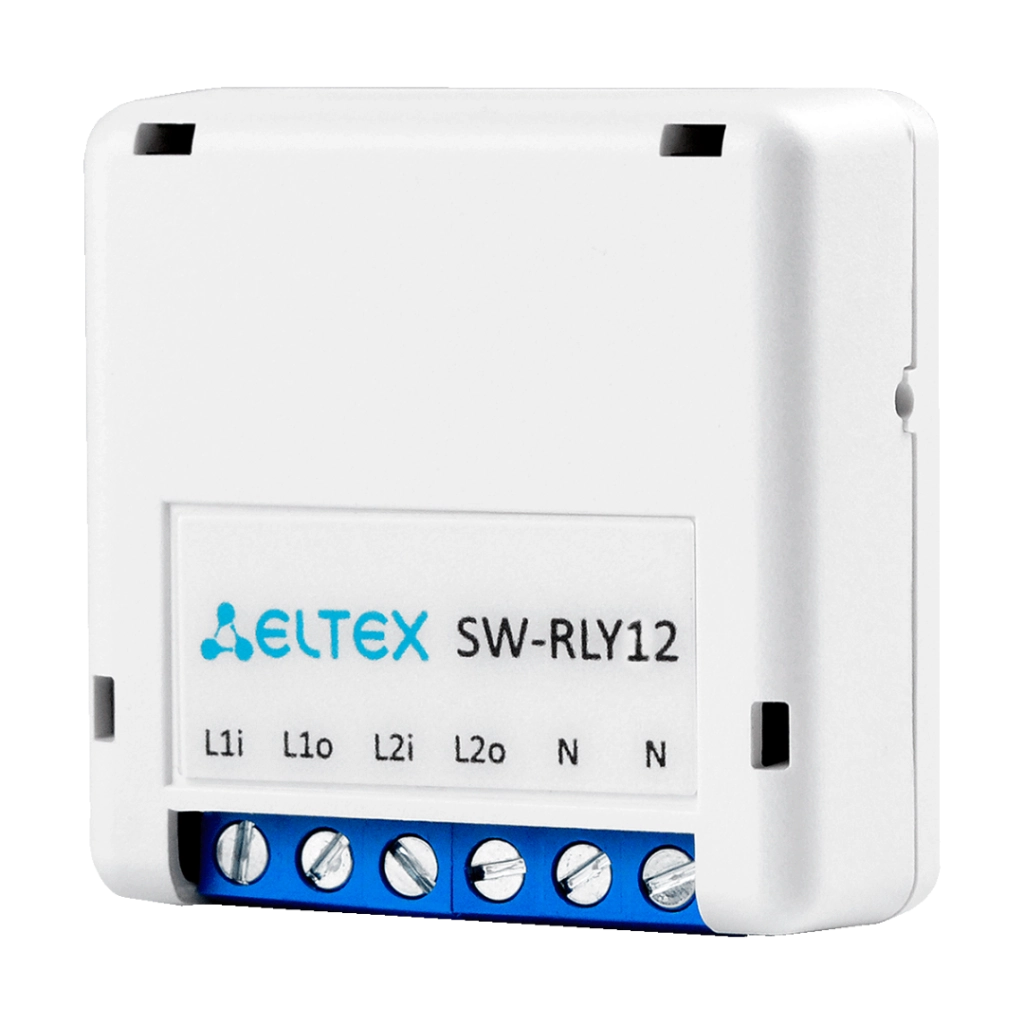 SW-RLY12 Eltex | Matter over Wi-Fi-реле управления освещением
