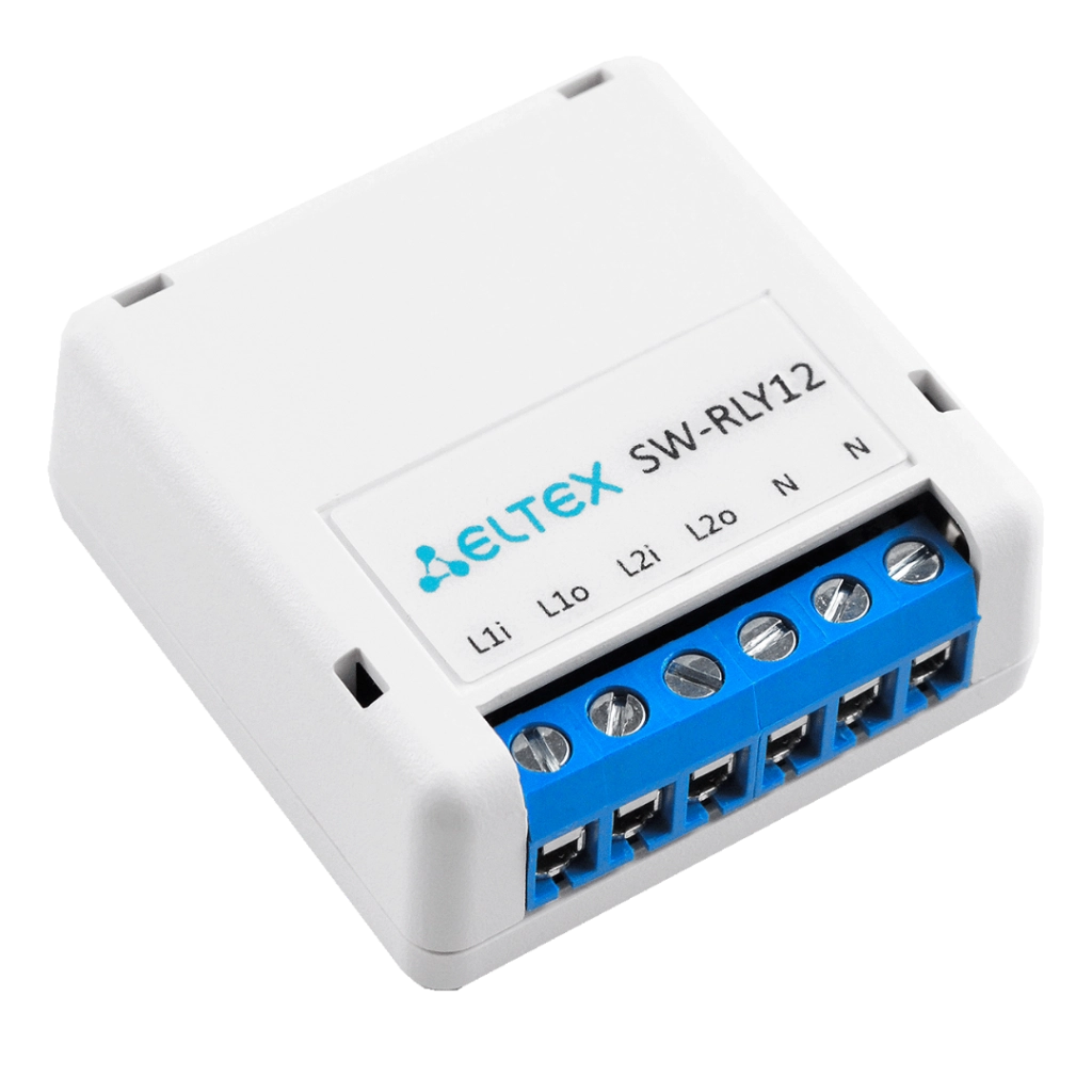 SW-RLY12 Eltex | Matter over Wi-Fi-реле управления освещением